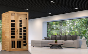 Dynamic Gracia 1-2-person Low EMF FAR Infrared Sauna