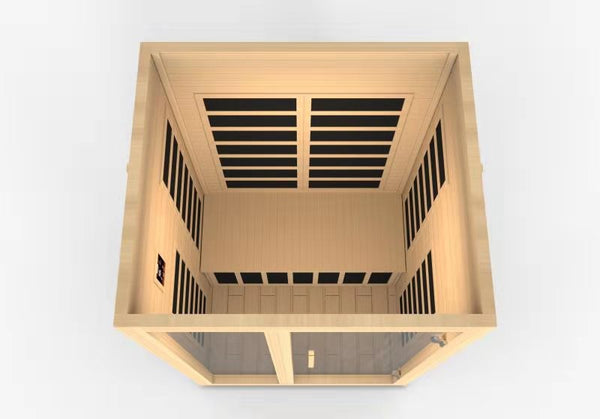 Dynamic Santiago 2-person Low EMF FAR Infrared Sauna