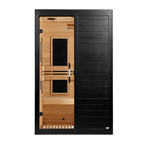 Dynamic Lucca 2-person Low EMF FAR Infrared Sauna