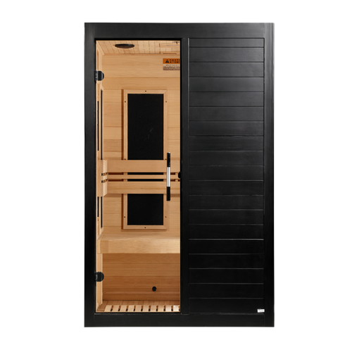Dynamic Lucca 2-person Low EMF FAR Infrared Sauna