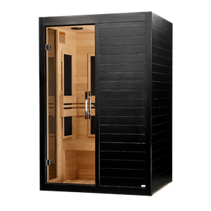 Dynamic Lucca 2-person Low EMF FAR Infrared Sauna