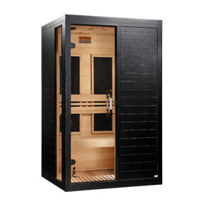 Dynamic Lucca 2-person Low EMF FAR Infrared Sauna