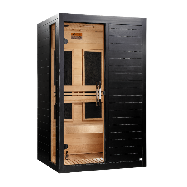 Dynamic Lucca 2-person Low EMF FAR Infrared Sauna