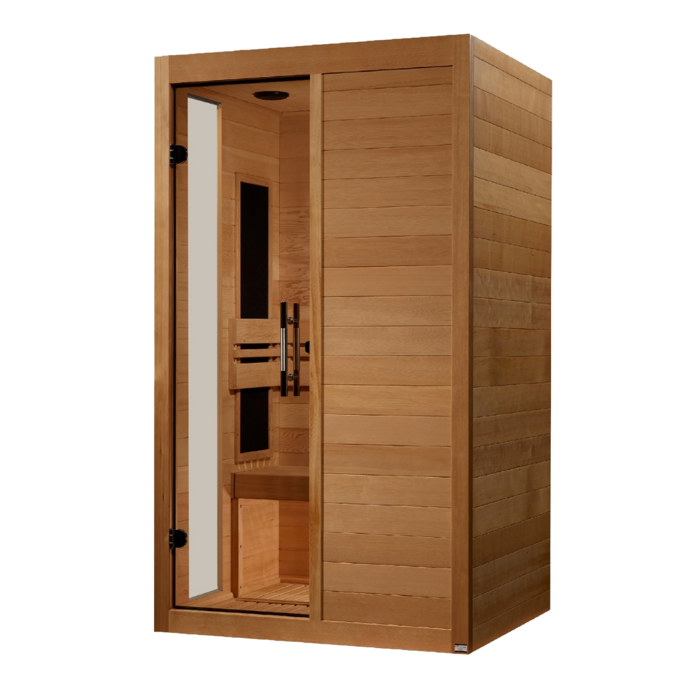Dynamic Lucca 2-person Low EMF FAR Infrared Sauna