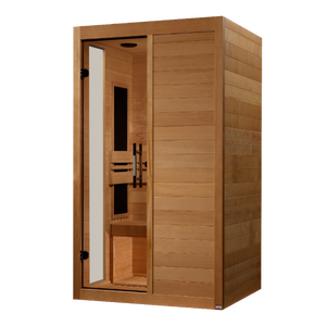 Dynamic Lucca 2-person Low EMF FAR Infrared Sauna