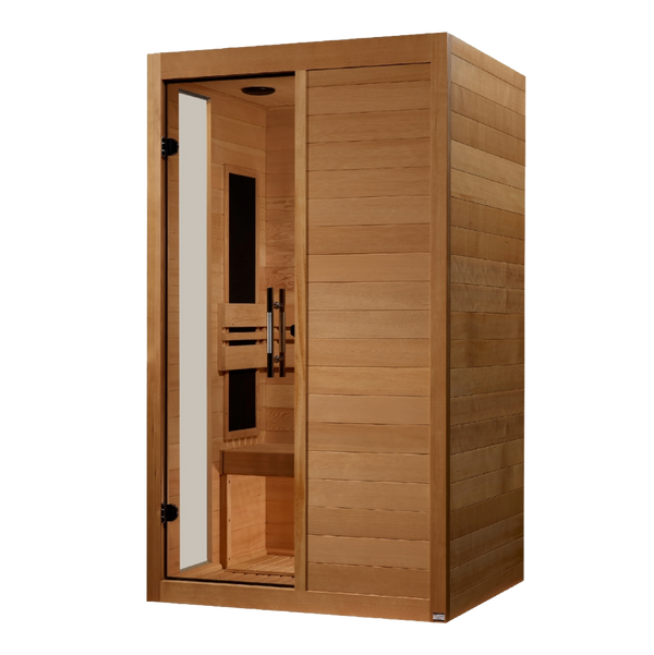 Dynamic Lucca 2-person Low EMF FAR Infrared Sauna