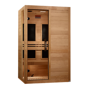 Dynamic Lucca 2-person Low EMF FAR Infrared Sauna