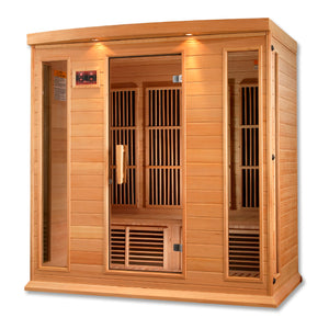Maxxus 4-Person Low EMF FAR Infrared Sauna