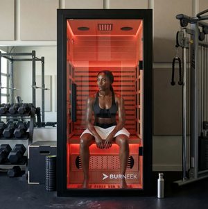 Burneek® Onyxeek: 2-Person Full-Spectrum Quartz Infrared Sauna